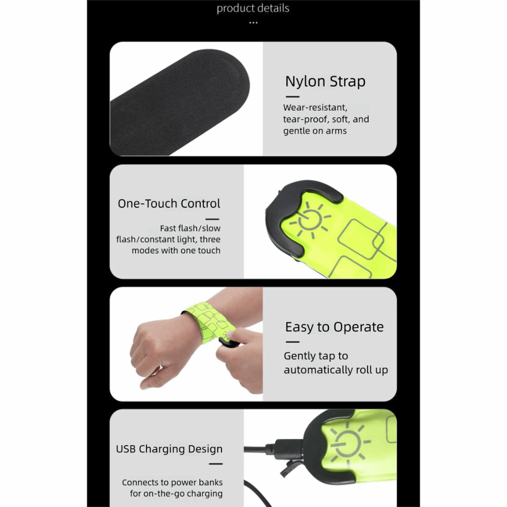 Battery Style Night Running Ar - Running Visibility Gear ulasan dan harga