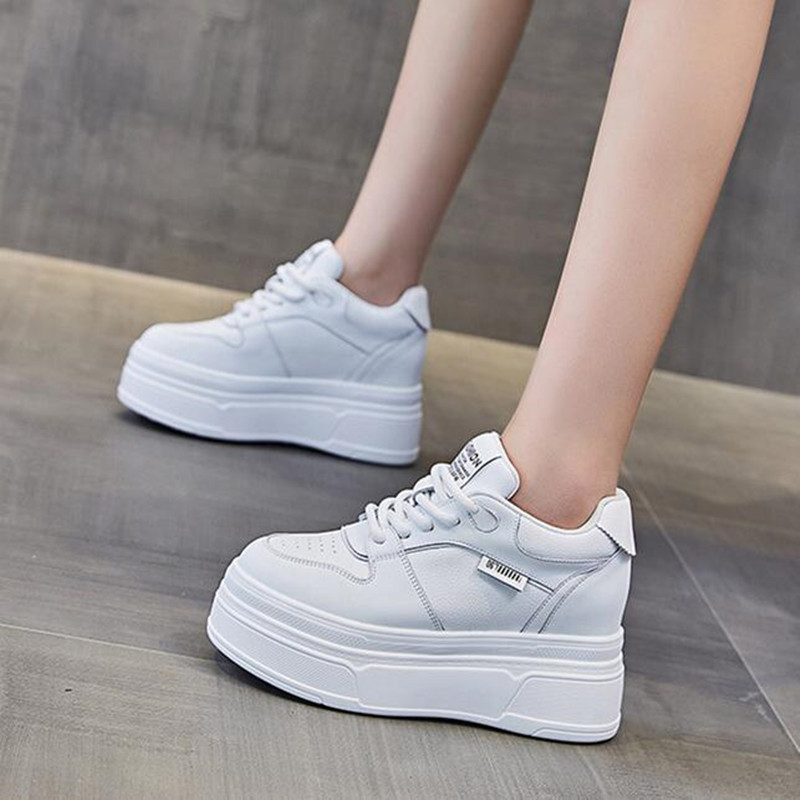 9CM Genuine Leather NEW Brand  - Running Shoes Women ulasan dan harga