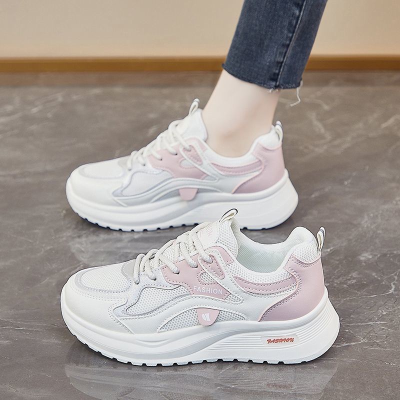 Mesh Breathable Sports Shoes f - Running Shoes Women ulasan dan harga
