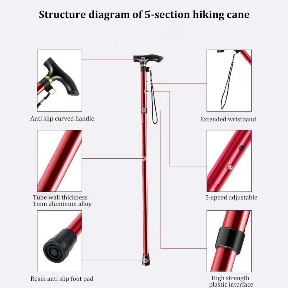 Lightweight Telescopic Trekkin - Trekking Pole Carbon ulasan dan harga