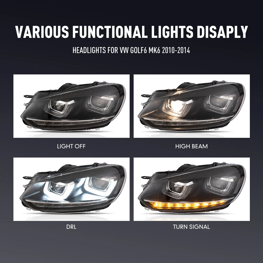 2PCs Car Styling Head Lamp for - Running Headlamp ulasan dan harga