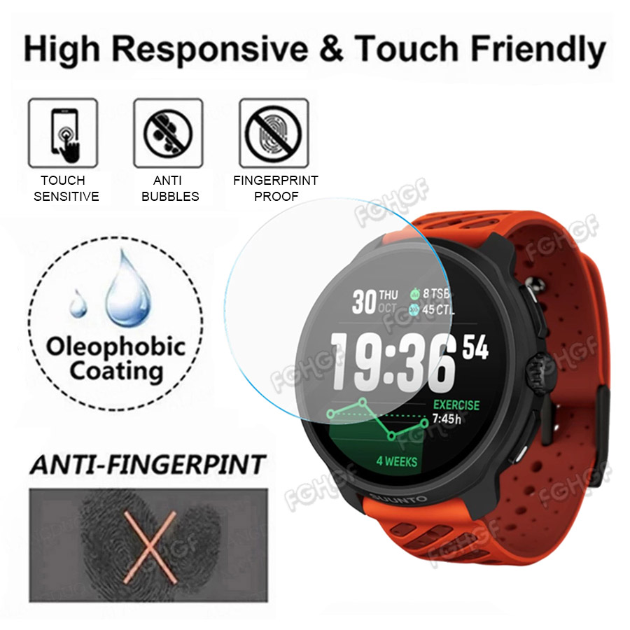 Tempered Glass Protective Film - Running Watch ulasan dan harga