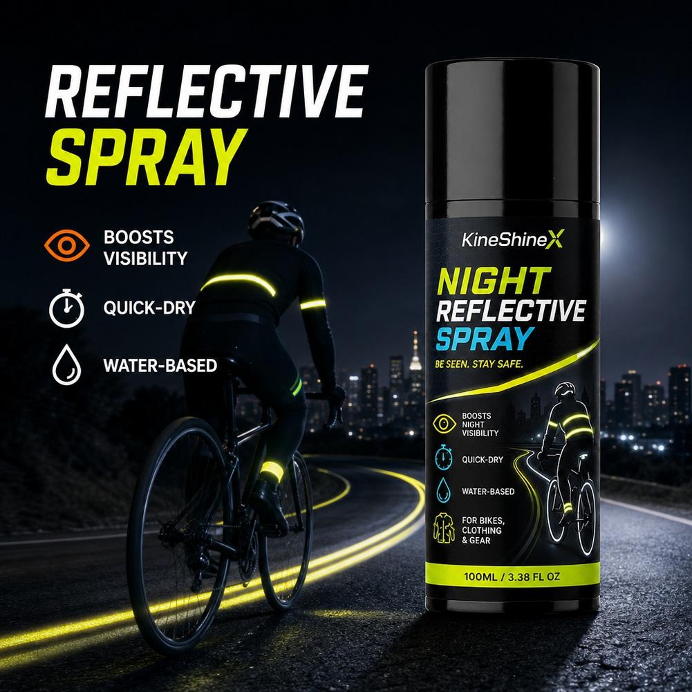 100ml Night Reflective Spray H - Running Visibility Gear ulasan dan harga