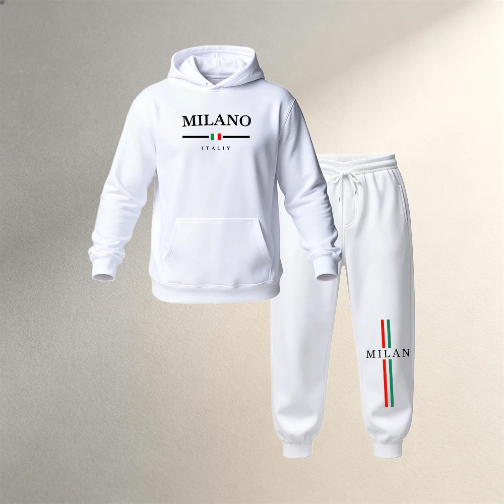 Men's Clothing Hoodies Sets 2P - Joggers Pants ulasan dan harga